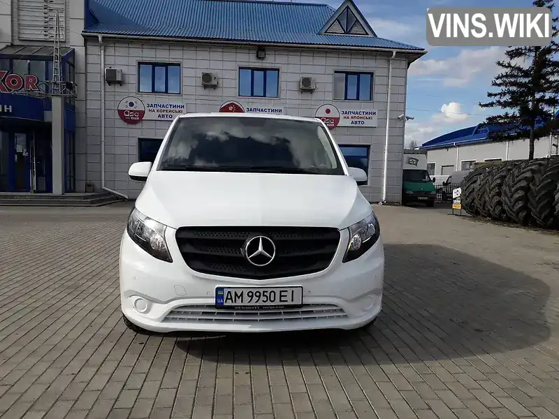 WDF44760313561323 Mercedes-Benz Vito 2019 Мінівен 1.6 л. Фото 2