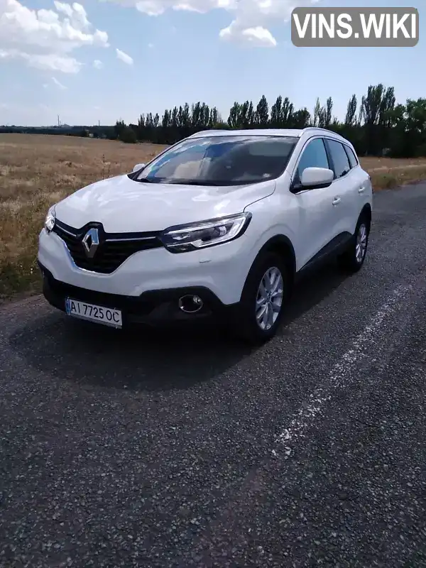 Позашляховик / Кросовер Renault Kadjar 2015 1.5 л. Робот обл. Дніпропетровська, Марганець - Фото 1/21