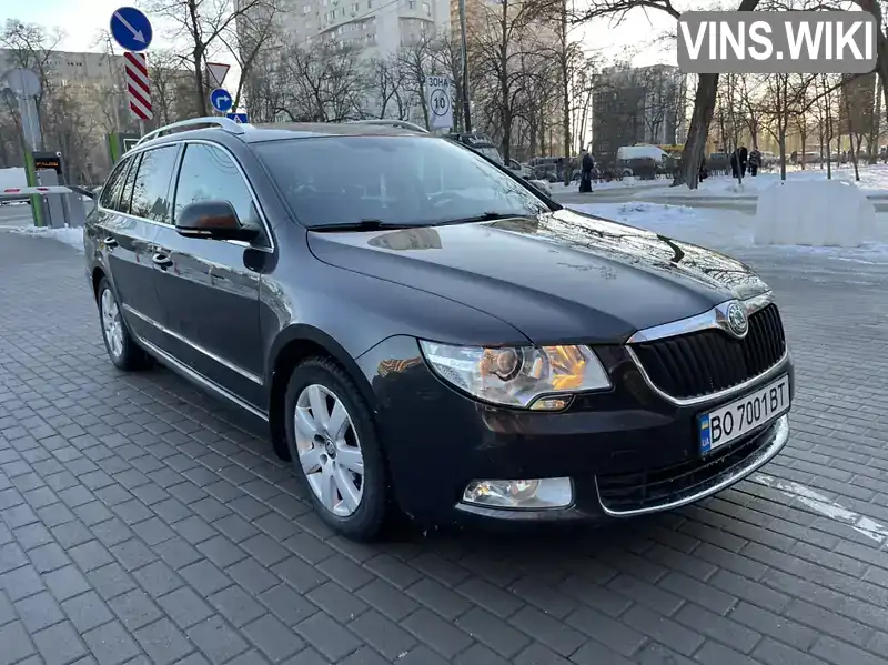 Універсал Skoda Superb 2010 2 л. Ручна / Механіка обл. Тернопільська, Тернопіль - Фото 1/12