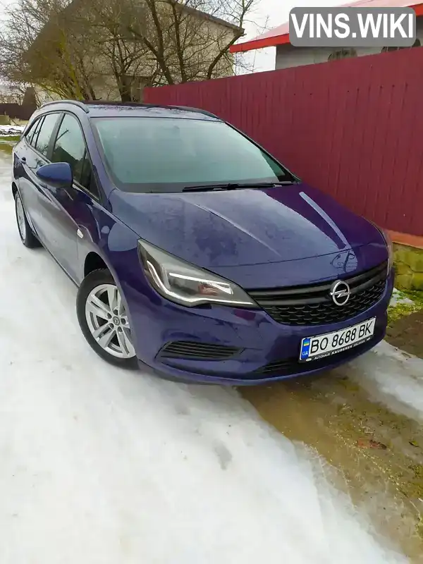 Універсал Opel Astra 2016 1.6 л. Ручна / Механіка обл. Тернопільська, Тернопіль - Фото 1/21