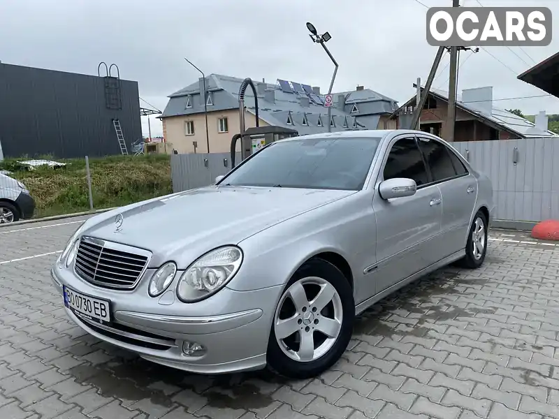 Седан Mercedes-Benz E-Class 2004 2.2 л. Ручна / Механіка обл. Тернопільська, Монастириська - Фото 1/11