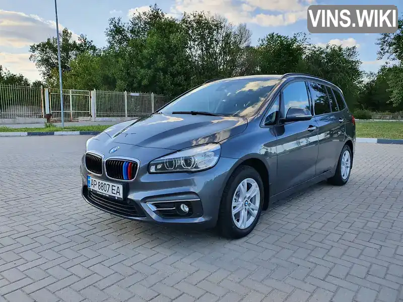 Минивэн BMW 2 Series Gran Tourer 2016 2 л. Автомат обл. Запорожская, Запорожье - Фото 1/21