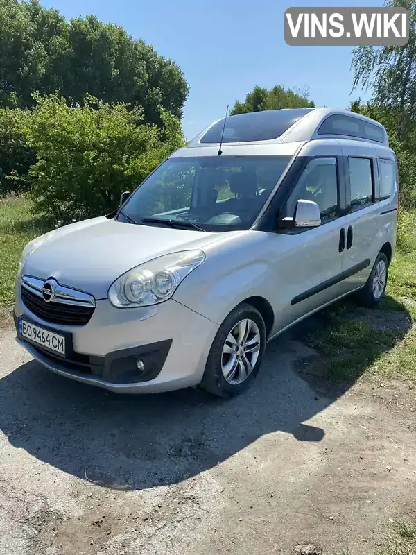 Мінівен Opel Combo 2012 2 л. Ручна / Механіка обл. Тернопільська, Тернопіль - Фото 1/17