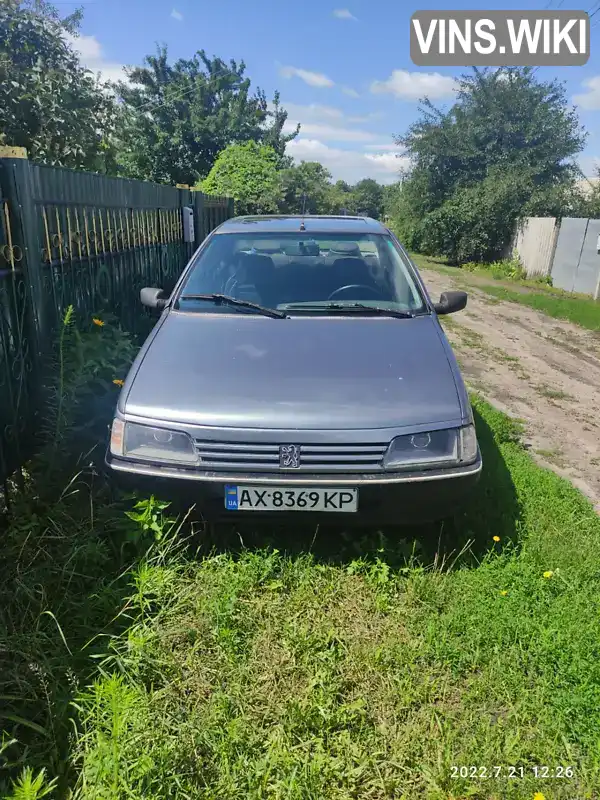 Седан Peugeot 405 1990 1.6 л. Ручна / Механіка обл. Чернігівська, Бахмач - Фото 1/12