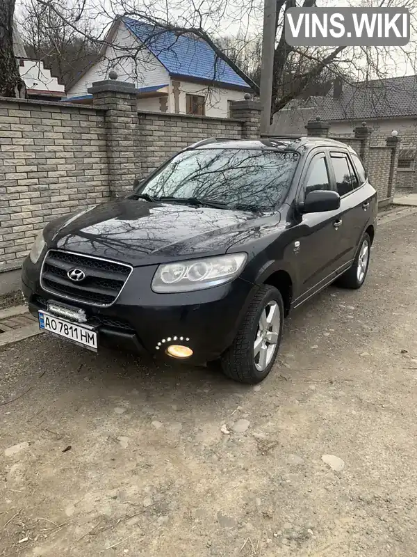 Позашляховик / Кросовер Hyundai Santa FE 2005 2.2 л. Ручна / Механіка обл. Закарпатська, Тячів - Фото 1/9