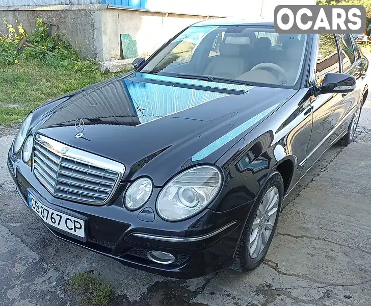 Седан Mercedes-Benz E-Class 2008 3 л. Автомат обл. Чернігівська, Чернігів - Фото 1/21