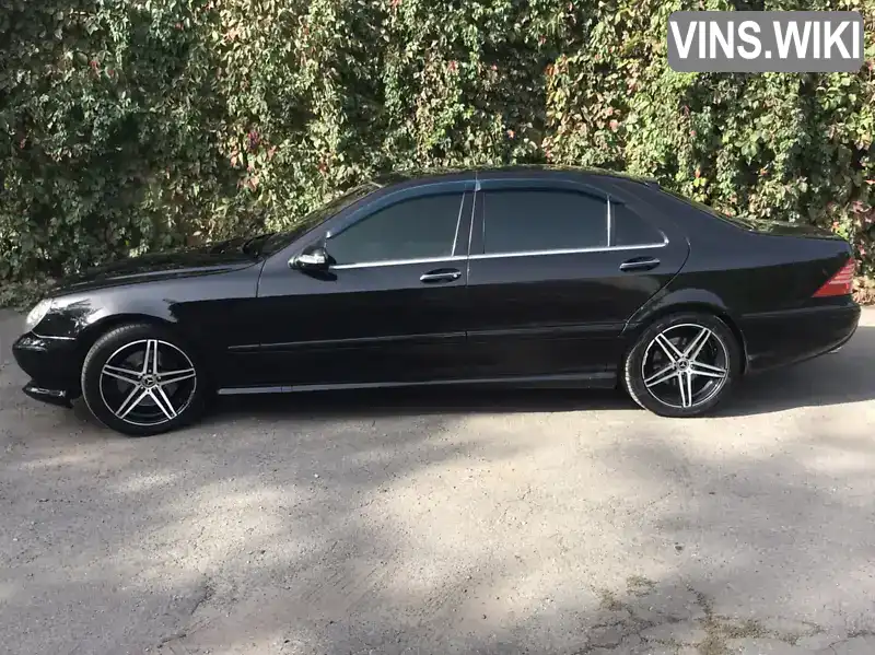 Седан Mercedes-Benz S-Class 2003 5 л. Автомат обл. Дніпропетровська, Кривий Ріг - Фото 1/21