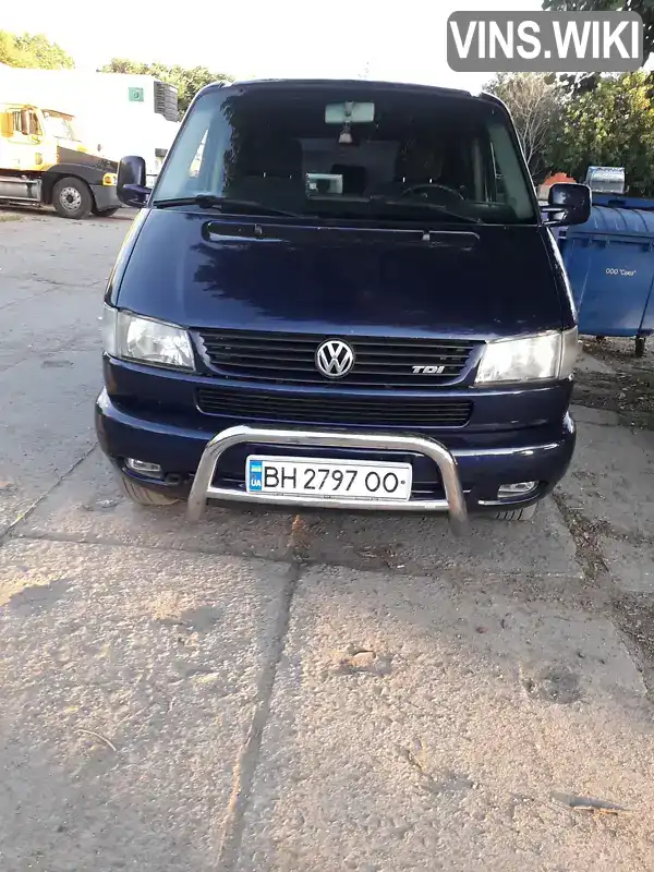 Мінівен Volkswagen Caravelle 2001 2.5 л. Ручна / Механіка обл. Одеська, Одеса - Фото 1/21