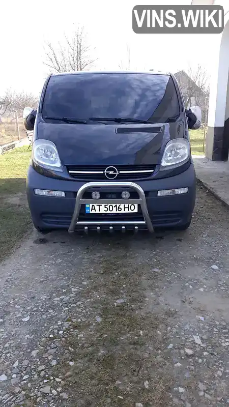 Минивэн Opel Vivaro 2005 1.9 л. Ручная / Механика обл. Ивано-Франковская, Надворная - Фото 1/21