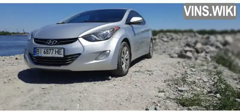 Седан Hyundai Elantra 2013 1.8 л. Автомат обл. Полтавська, Кременчук - Фото 1/21