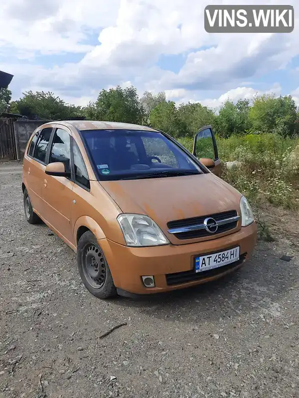 Мікровен Opel Meriva 2003 1.6 л. Ручна / Механіка обл. Івано-Франківська, Коломия - Фото 1/9