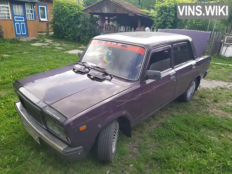 Седан ВАЗ / Lada 2107 1998 1.6 л. Ручная / Механика обл. Житомирская, Коростень - Фото 1/8