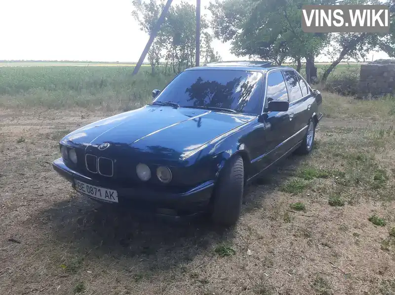 Седан BMW 5 Series 1990 2.5 л. Ручна / Механіка обл. Миколаївська, Нова Одеса - Фото 1/21