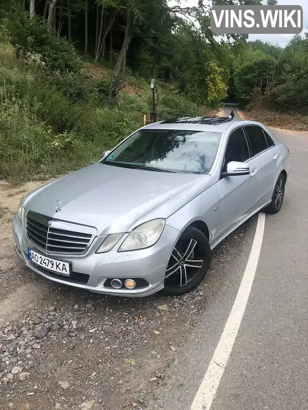 Седан Mercedes-Benz E-Class 2010 2.1 л. Ручна / Механіка обл. Закарпатська, Великий Березний - Фото 1/19