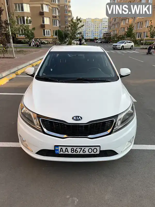 Седан Kia Rio 2013 1.6 л. Автомат обл. Київська, Київ - Фото 1/21