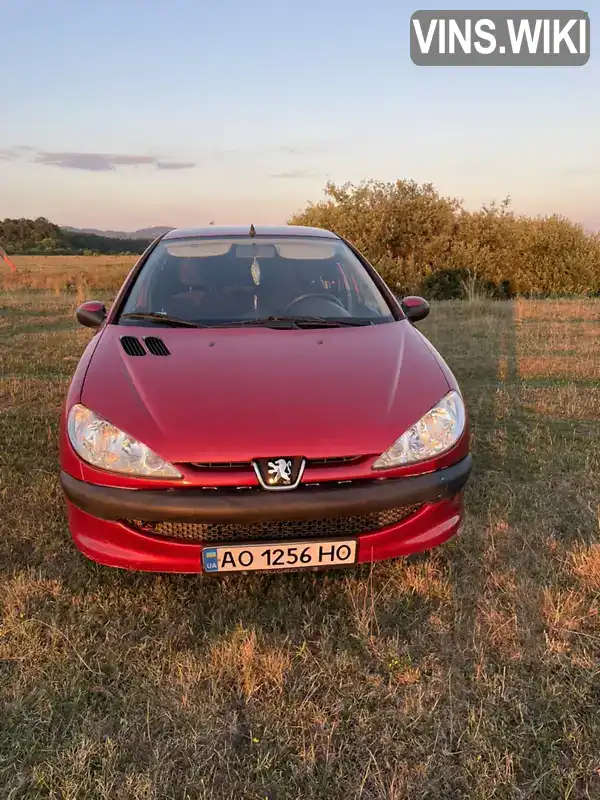 Хетчбек Peugeot 206 2005 1.1 л. Ручна / Механіка обл. Закарпатська, Тячів - Фото 1/9