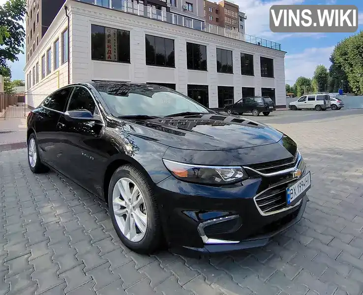 Седан Chevrolet Malibu 2018 1.5 л. Автомат обл. Хмельницкая, Хмельницкий - Фото 1/21