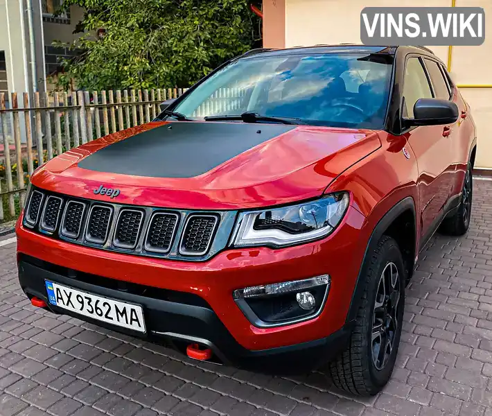 Позашляховик / Кросовер Jeep Compass 2018 2.4 л. Автомат обл. Харківська, Харків - Фото 1/21