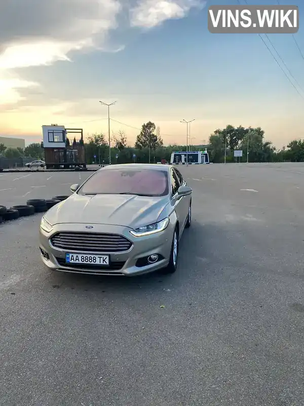 Ліфтбек Ford Mondeo 2016 2 л. Автомат обл. Київська, Київ - Фото 1/20