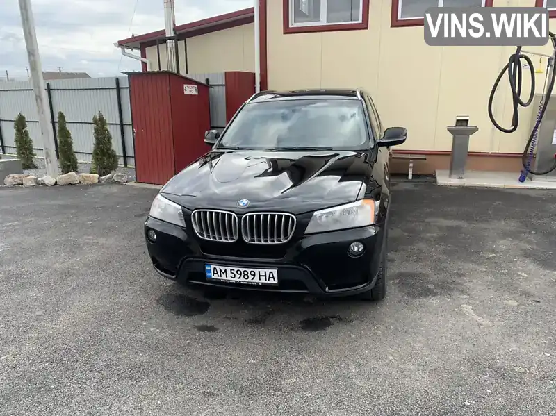 Позашляховик / Кросовер BMW X3 2012 2 л. Автомат обл. Житомирська, Житомир - Фото 1/21