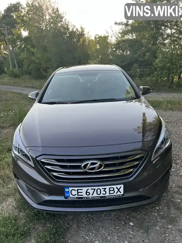 Седан Hyundai Sonata 2017 2.4 л. Автомат обл. Чернівецька, Чернівці - Фото 1/12