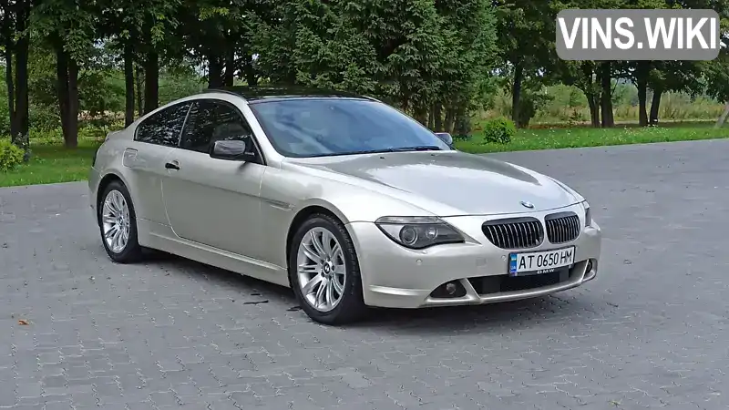 Купе BMW 6 Series 2004 4.4 л. Автомат обл. Івано-Франківська, Коломия - Фото 1/21