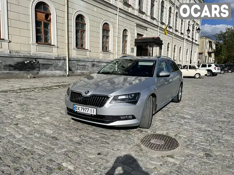 Універсал Skoda Superb 2016 2 л. Автомат обл. Хмельницька, Кам'янець-Подільський - Фото 1/19