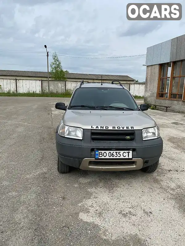 Внедорожник / Кроссовер Land Rover Freelander 2000 1.8 л. Ручная / Механика обл. Тернопольская, Тернополь - Фото 1/7