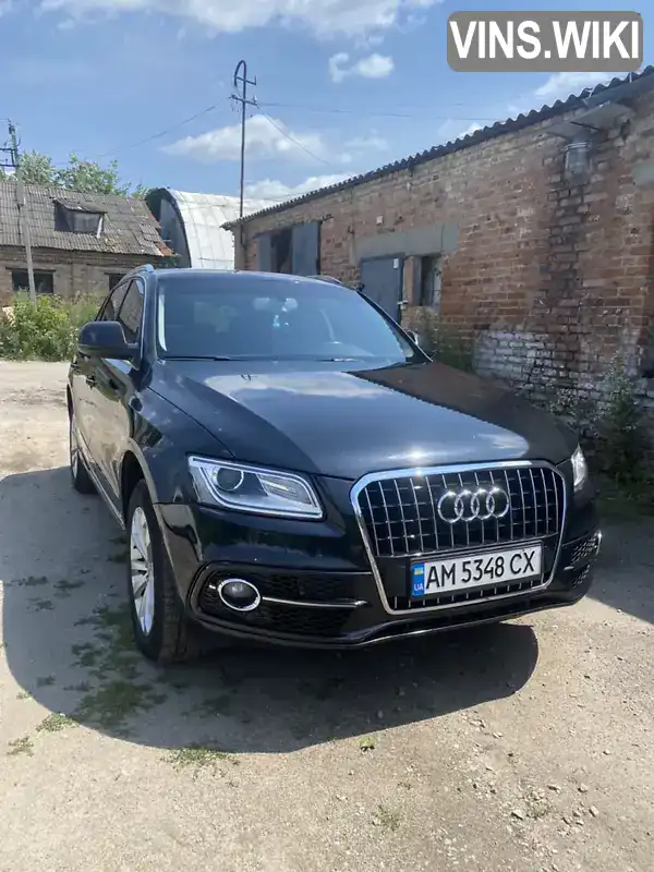 Позашляховик / Кросовер Audi Q5 2013 2 л. Автомат обл. Житомирська, Житомир - Фото 1/17