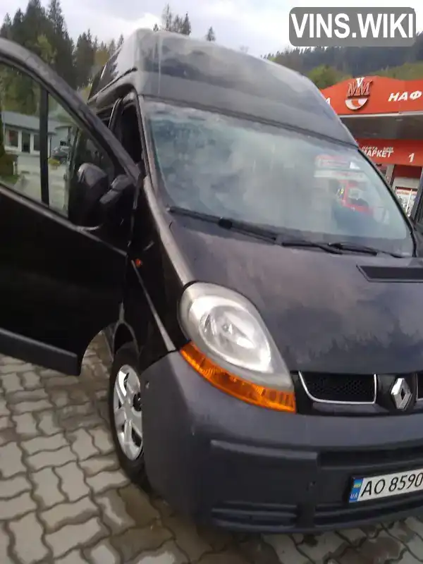 Минивэн Renault Trafic 2006 2.5 л. Ручная / Механика обл. Закарпатская, Межгорье - Фото 1/15