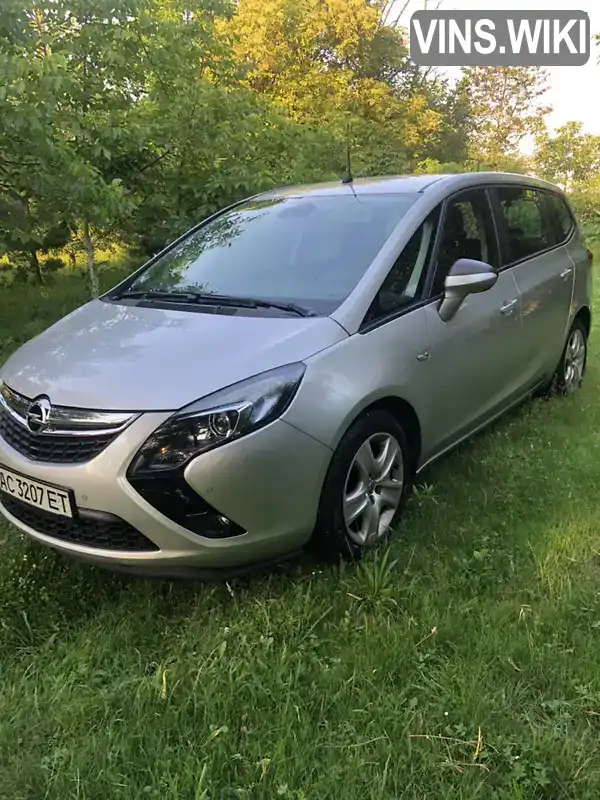 Мінівен Opel Zafira 2013 2 л. Автомат обл. Волинська, Нововолинськ - Фото 1/20