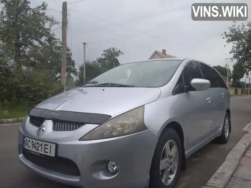 Мінівен Mitsubishi Grandis 2006 2.4 л. Ручна / Механіка обл. Волинська, Луцьк - Фото 1/21