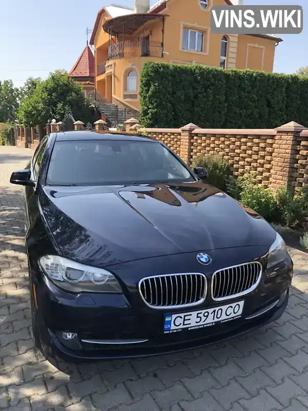 Седан BMW 5 Series 2013 3 л. Автомат обл. Чернівецька, Чернівці - Фото 1/21