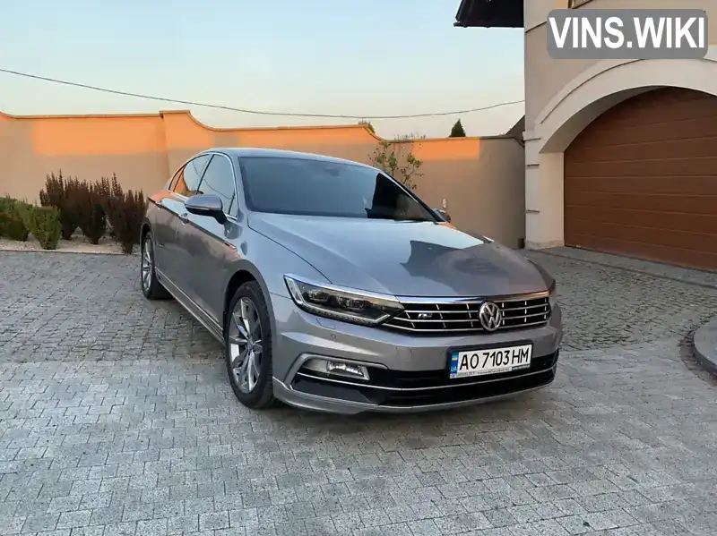 Седан Volkswagen Passat 2017 2 л. Робот обл. Закарпатська, Ужгород - Фото 1/21