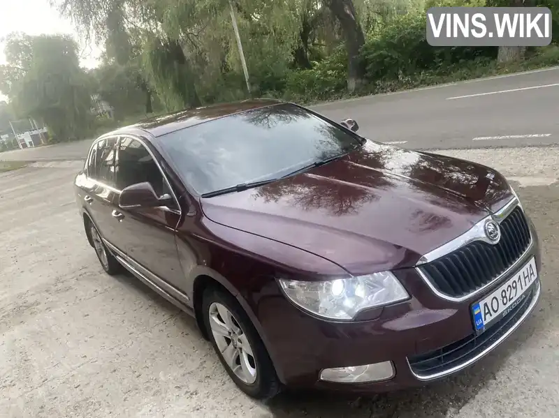 Ліфтбек Skoda Superb 2009 1.4 л. Ручна / Механіка обл. Закарпатська, Тячів - Фото 1/14