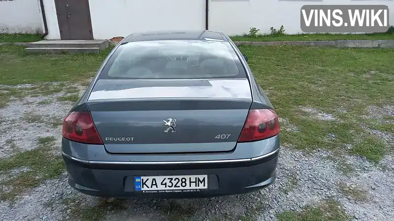 Седан Peugeot 407 2007 2 л. Автомат обл. Киевская, Киев - Фото 1/21