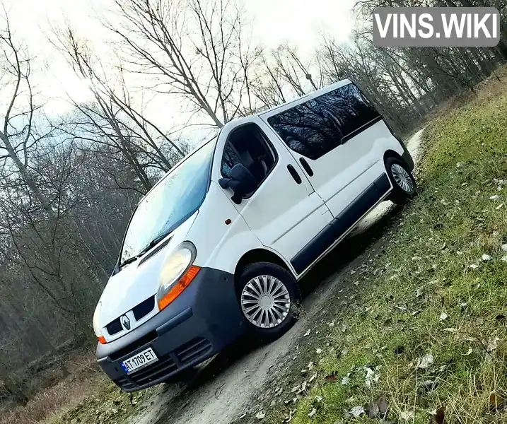 Мінівен Renault Trafic 2004 1.9 л. Ручна / Механіка обл. Черкаська, Черкаси - Фото 1/13