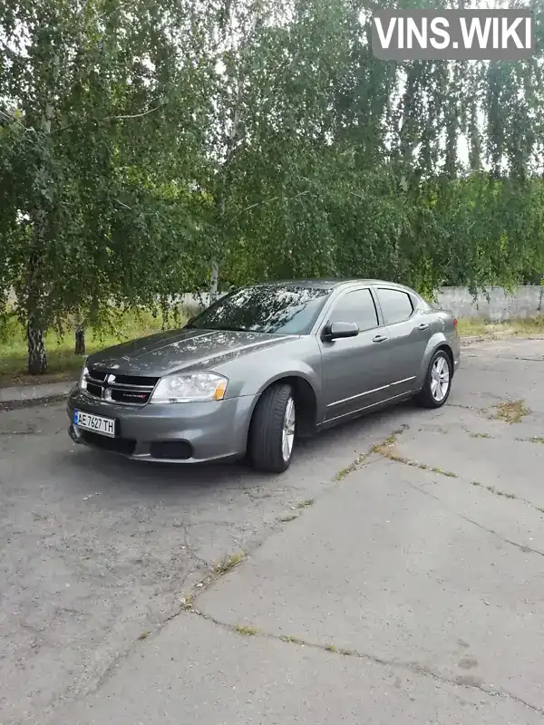 Седан Dodge Avenger 2012 2.4 л. Варіатор обл. Дніпропетровська, Дніпро (Дніпропетровськ) - Фото 1/21