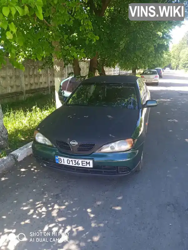 Ліфтбек Nissan Primera 2000 2 л. Ручна / Механіка обл. Полтавська, Полтава - Фото 1/4