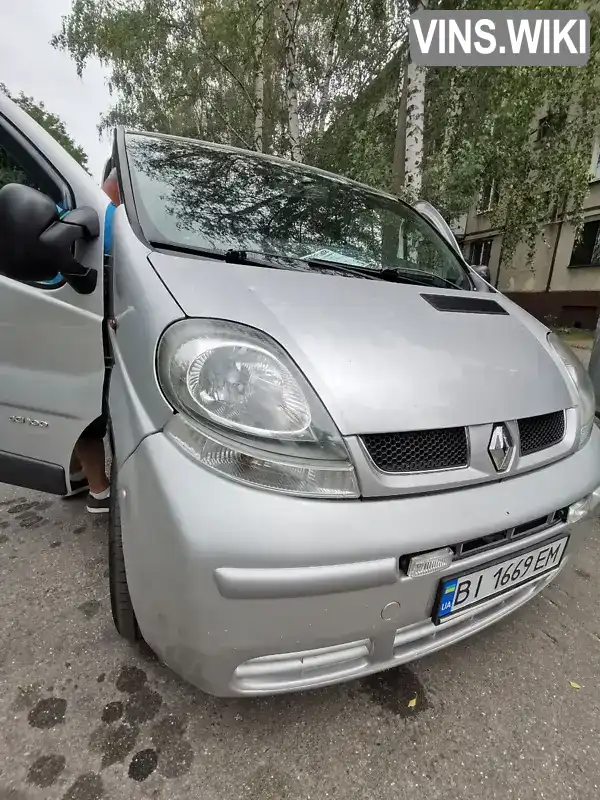 Минивэн Renault Trafic 2002 1.9 л. Ручная / Механика обл. Полтавская, Кременчуг - Фото 1/21