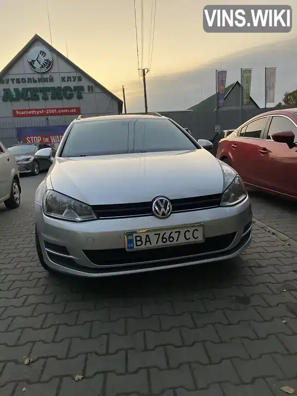 Універсал Volkswagen Golf 2016 1.6 л. Ручна / Механіка обл. Кіровоградська, Знам'янка - Фото 1/21