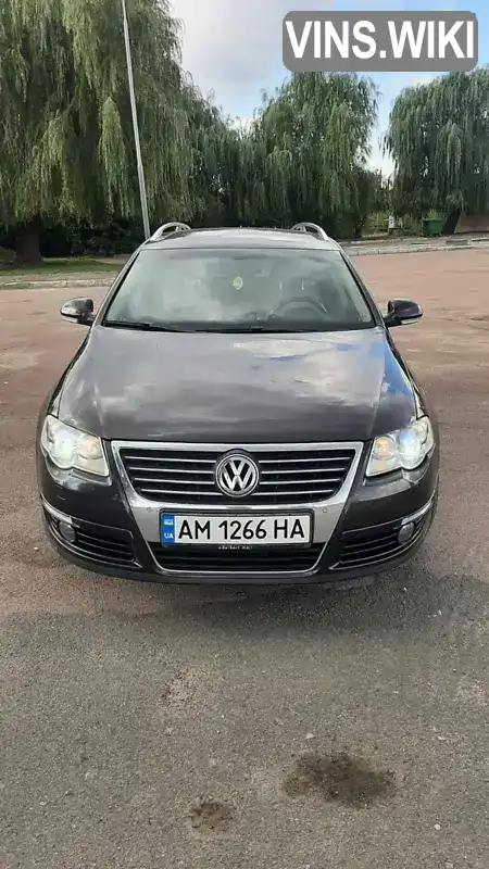 Універсал Volkswagen Passat 2008 2 л. Автомат обл. Житомирська, Бердичів - Фото 1/17