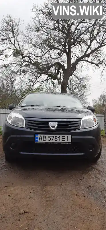 Хэтчбек Dacia Sandero 2011 1.1 л. Ручная / Механика обл. Винницкая, Гайсин - Фото 1/10