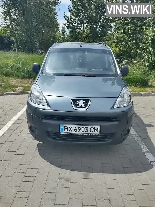 Мінівен Peugeot Partner 2010 1.6 л. Ручна / Механіка обл. Хмельницька, Хмельницький - Фото 1/10