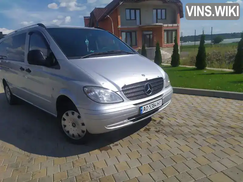 Мінівен Mercedes-Benz Vito 2005 2.2 л. Ручна / Механіка обл. Закарпатська, Виноградів - Фото 1/21