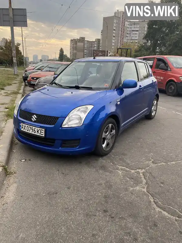 Хэтчбек Suzuki Swift 2008 1.2 л. Ручная / Механика обл. Киевская, Вышневое - Фото 1/8