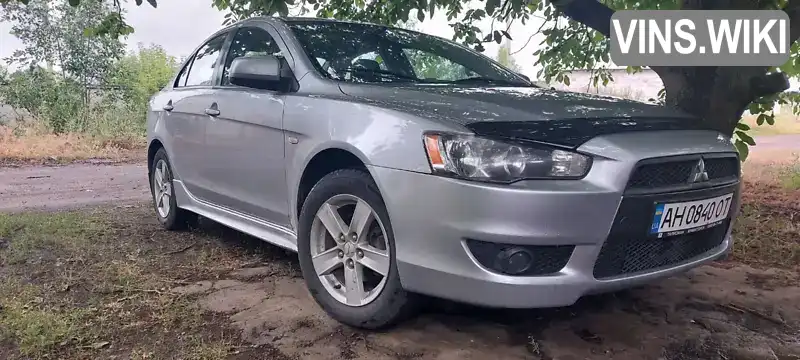 Седан Mitsubishi Lancer 2008 2 л. обл. Донецкая, Краматорск - Фото 1/8