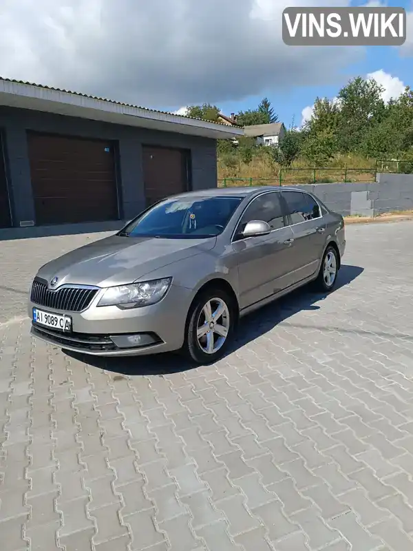 Лифтбек Skoda Superb 2015 1.8 л. Ручная / Механика обл. Киевская, Украинка - Фото 1/11