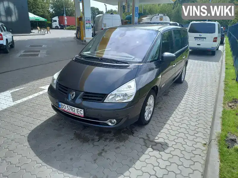 Минивэн Renault Espace 2010 2 л. Автомат обл. Киевская, Киев - Фото 1/4