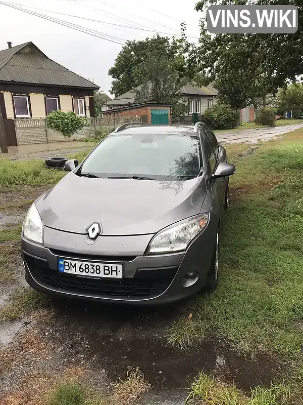 VF1KZ8G0645068847 Renault Megane 2011 Універсал 1.5 л. Фото 2